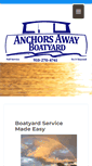 Mobile Screenshot of anchorsawayboatyard.com